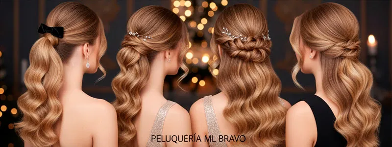 Tendencias en peinados de fiesta para este año